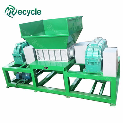 Retail Multi Functional Big Capacity Twin Shaft Metal Shredder Machine 3600x1500x2200mm