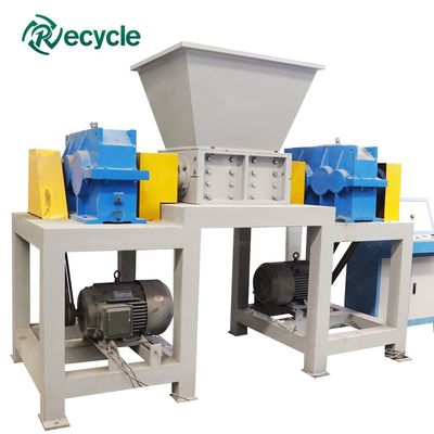 9CrSi/D2/SKD-11 Blades TWO Shaft Shredder Machine for Heavy Duty Industrial Shredding