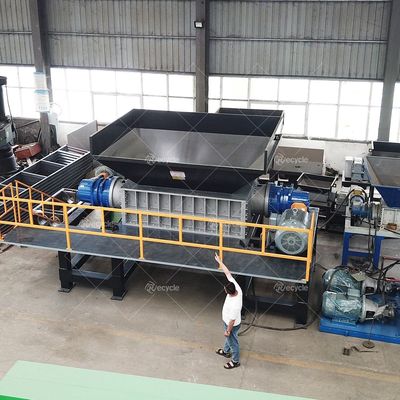 2000 60000 kg/h Production Capacity Car Shredder Heavy Metal Scrap Crusher Machine