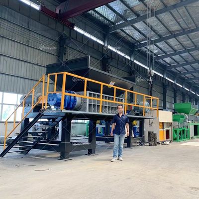 2000 60000 kg/h Production Capacity Car Shredder Heavy Metal Scrap Crusher Machine