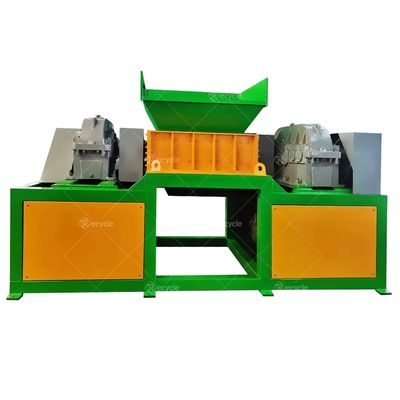 Industrial Waste Tire Shredder Heavy Duty Automatic Scrap Car Tire Shredding Machine